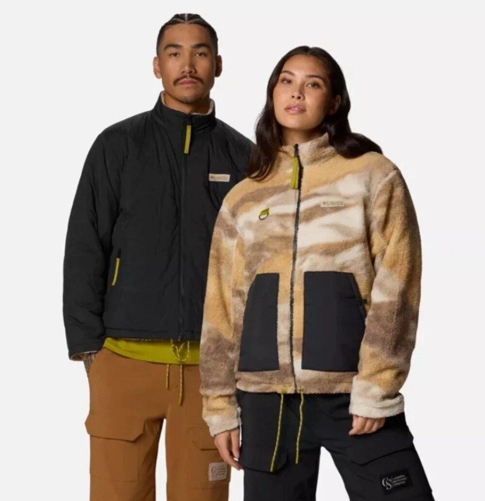 Columbia Unisex Wallowa Panorama Reversible Jacket Fits Medium Tag XS Gorpcore